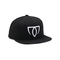 Logo kustom bordir datar penuh Snapback topi, Topi Unisex disesuaikan BSCI