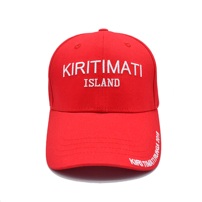 Topi Bisbol 6 Panel Dibangun Dengan Logo Kustom Visor Melengkung