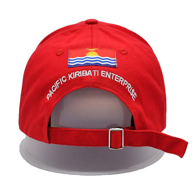 Topi Bisbol 6 Panel Dibangun Dengan Logo Kustom Visor Melengkung