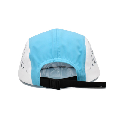 All Over Printing 5 Panel Sports Running Camper Hat OEM Rubber Printed Logo