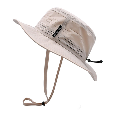 Outdoor Drawstring Bucket Hat Fishing Hat untuk Kegiatan Outdoor
