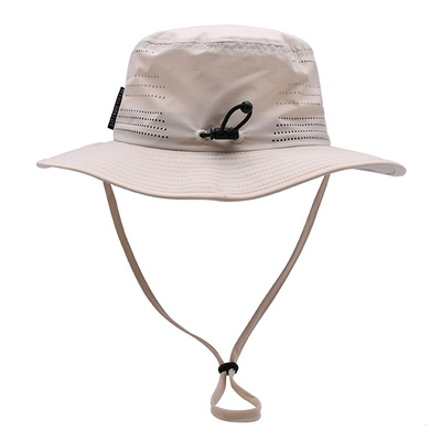 Outdoor Drawstring Bucket Hat Fishing Hat untuk Kegiatan Outdoor