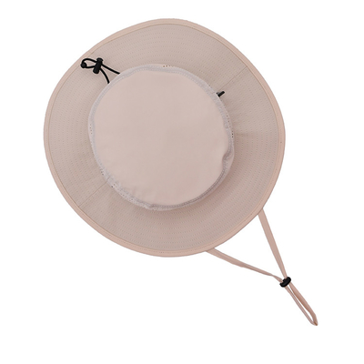Outdoor Drawstring Bucket Hat Fishing Hat untuk Kegiatan Outdoor
