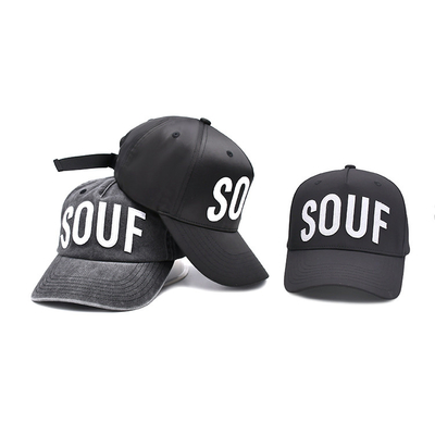Topi Baseball Terstruktur dengan Patch Aplique Curve Peak untuk Desain Logo Kustom Anda 5 Panel Baseball Cap