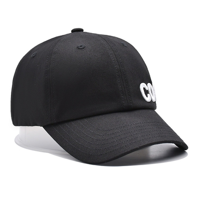 Full Seasons 6 Panel Ayah Hat Pria Gorras Olahraga 3D bordir Puff Logo Cap Baseball Terstruktur