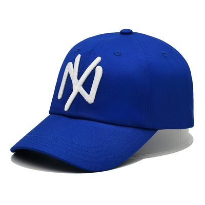 Fashion Unisex Custom Bordir Baseball Caps Curved Visor