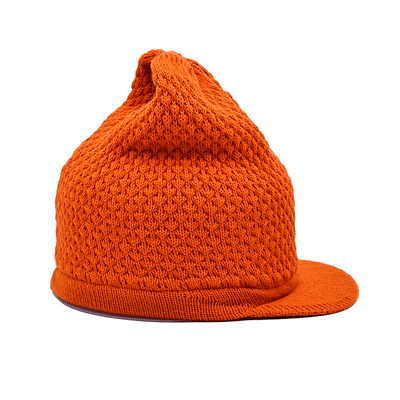 Wool Merino Musim Dingin topi topi dengan visor Custom
