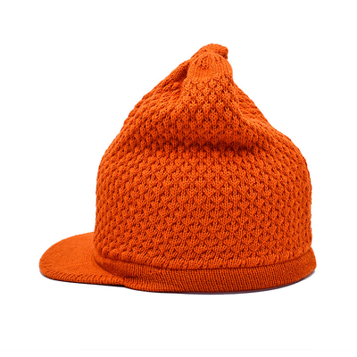 Wool Merino Musim Dingin topi topi dengan visor Custom