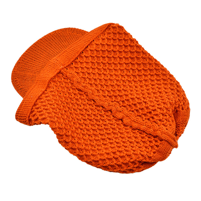 Wool Merino Musim Dingin topi topi dengan visor Custom