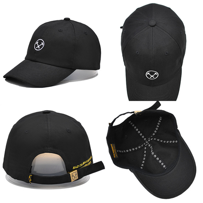 Custom bordir Baseball Cap Bentuk datar Pribadi bordir topi