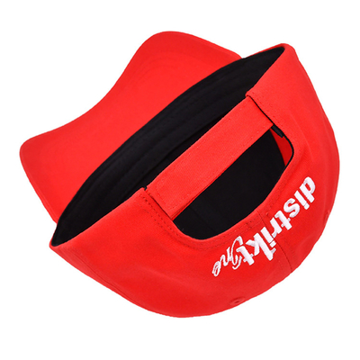 Custom Plastic Snap Vintage Baseball Caps Dengan 100% Katun Polyester Nylon Sweatband