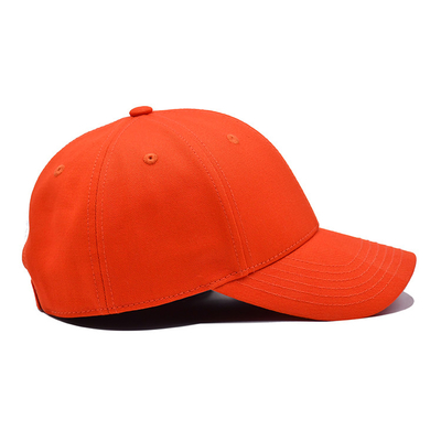 Topi Baseball Custom Brodered Dengan Penutupan Flat Curved Metal Plastic Snap