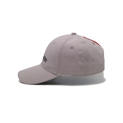 BSCI 6 Panel Curved Brim Cotton Gorras Baseball Cap Logo bordir polos Topi Ayah Terstruktur