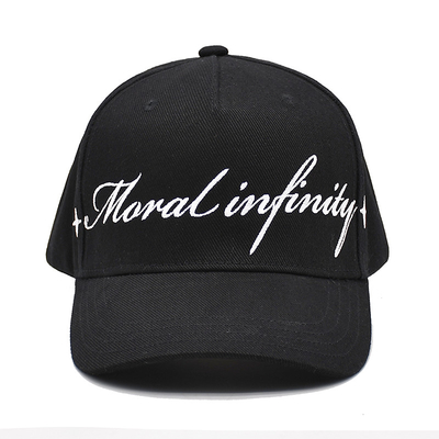 Custom 6 Panel Corduroy Baseball Caps Logo bordir Untuk Pria Dan Wanita