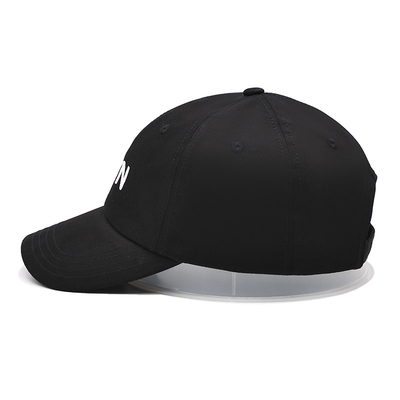 Soft Top 6 Panel Topi Baseball Bersulam Kap Baja Tipis Bahan