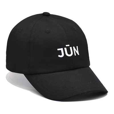 Soft Top 6 Panel Topi Baseball Bersulam Kap Baja Tipis Bahan