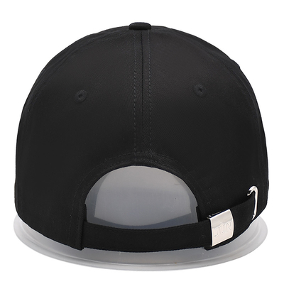 Soft Top 6 Panel Topi Baseball Bersulam Kap Baja Tipis Bahan