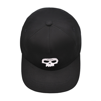 Flat Visor Five-Panel Snapback Cap 6 Eyelets untuk Ventilasi 6 Eyelets