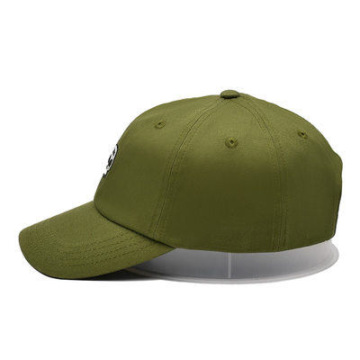 Comfortable Unstructured 6 Panel Baseball Cap - Dibangun panel depan