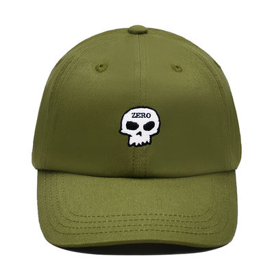 Comfortable Unstructured 6 Panel Baseball Cap - Dibangun panel depan