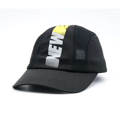 Hip hop 5 Panel Camper Hat yang Bergaya Dengan Logonya