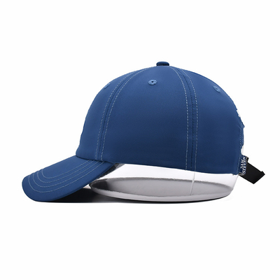 Premium 6 Panel Baseball Cap Kain Katun Dan Flat bordir jahitan