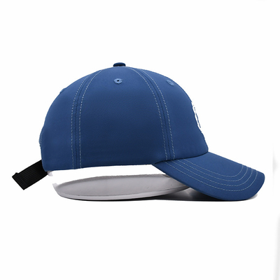 Premium 6 Panel Baseball Cap Kain Katun Dan Flat bordir jahitan