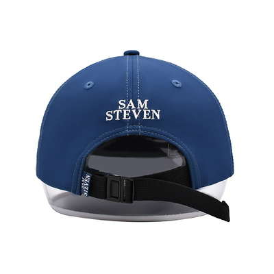Premium 6 Panel Baseball Cap Kain Katun Dan Flat bordir jahitan