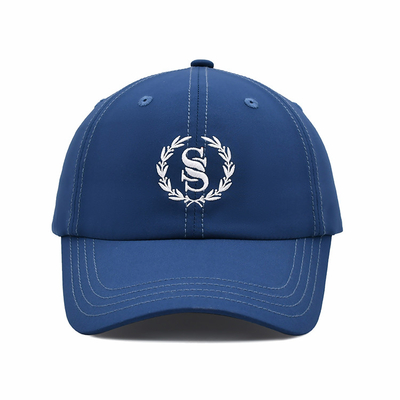 Premium 6 Panel Baseball Cap Kain Katun Dan Flat bordir jahitan