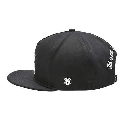 Custom 6 Panel 3D bordir Flat Edge bordir Logo Olahraga Outdoor baru Fashion Snapback Baseball Cap Caps topi topi f