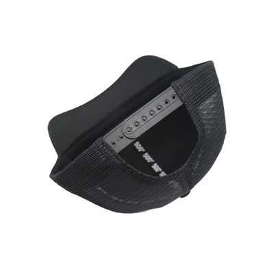 Bordir Trucker Mesh Cap 6 Panel Bergaya Pre melengkung tepi