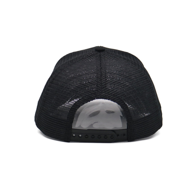 Bordir Trucker Mesh Cap 6 Panel Bergaya Pre melengkung tepi