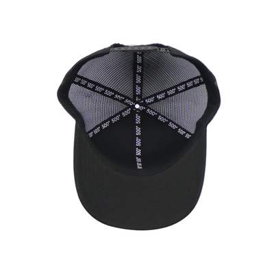 Bordir Trucker Mesh Cap 6 Panel Bergaya Pre melengkung tepi
