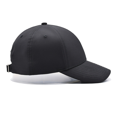 Custom 6 Panel Blank Baseball Cap 58cm Cool Soft Polyester Ripped Ayah Hat