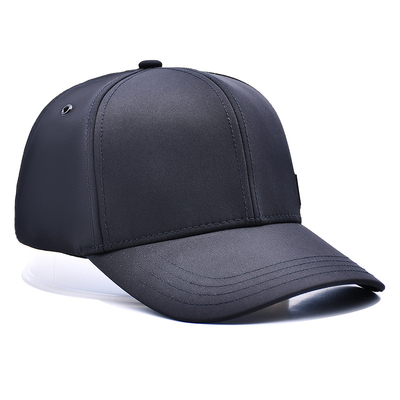 Cap Baseball 6 Panel yang dapat disesuaikan dengan 4 mata logam yang cocok