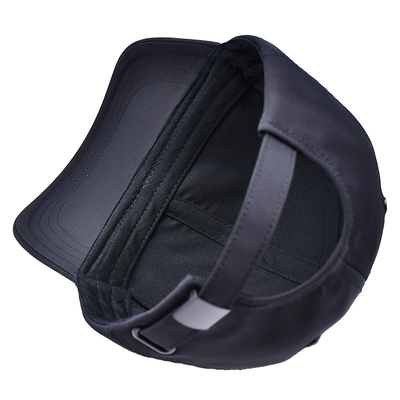 Cap Baseball 6 Panel yang dapat disesuaikan dengan 4 mata logam yang cocok