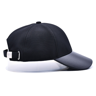 Kap Baseball 6 Panel Terstruktur Dengan 2 Mata Dan Warna Line Jahit Disesuaikan