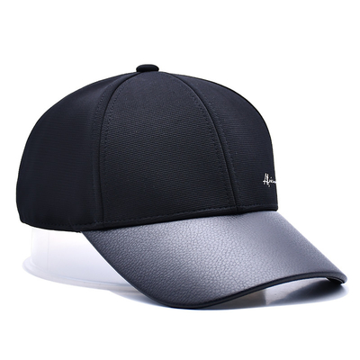 Kap Baseball 6 Panel Terstruktur Dengan 2 Mata Dan Warna Line Jahit Disesuaikan