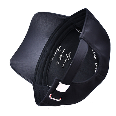 Kap Baseball 6 Panel Terstruktur Dengan 2 Mata Dan Warna Line Jahit Disesuaikan