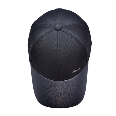 Kap Baseball 6 Panel Terstruktur Dengan 2 Mata Dan Warna Line Jahit Disesuaikan