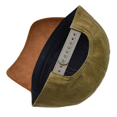 Topi Baseball 6 Panel Crown Bawah Dengan Genggam Plastik Cap Snapback Disesuaikan
