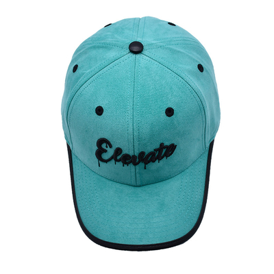 2 Eyelets Curve Peak Style 6 Panel Baseball Cap Dengan Inner Tape Screen Printing Logo