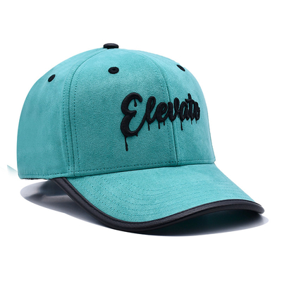 2 Eyelets Curve Peak Style 6 Panel Baseball Cap Dengan Inner Tape Screen Printing Logo