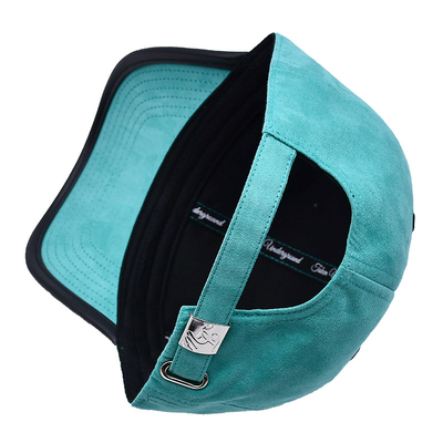 2 Eyelets Curve Peak Style 6 Panel Baseball Cap Dengan Inner Tape Screen Printing Logo