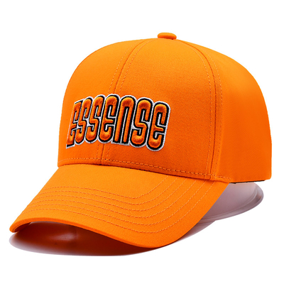 Middle Crown 6 Panel Baseball Cap Customisable Embellishment Logo bordir 3D