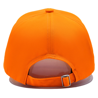 Middle Crown 6 Panel Baseball Cap Customisable Embellishment Logo bordir 3D