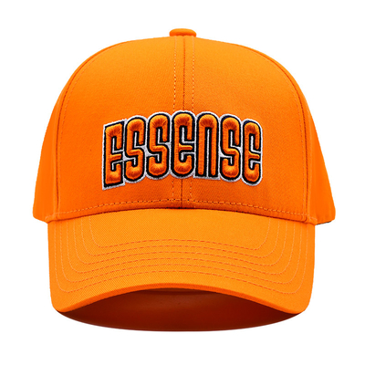 Middle Crown 6 Panel Baseball Cap Customisable Embellishment Logo bordir 3D