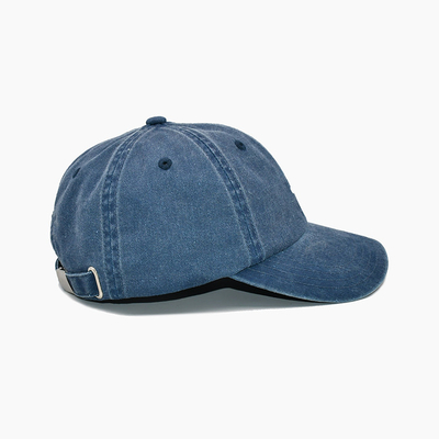 58 - 60cm Ukuran Flat Visor Olahraga Ayah Topi Untuk Semua Musim Dengan Logo Sulaman Khusus