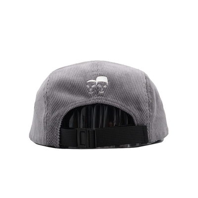 Sports Mesh Sweatband 5 Panel Hat Di Bahan Katun / Nylon / Polyester Kain Corduroy Disesuaikan