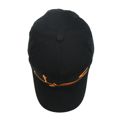 Disesuaikan 5 Panel Baseball Cap Dengan Logo 3D bordir Dan Cocok Kain Warna jahitan